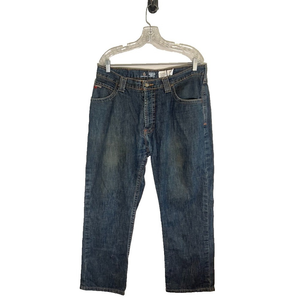 LAPCO FR Bootcut Dirty Wash Denim Jeans 36" Modern Fit Flame Resistant Western